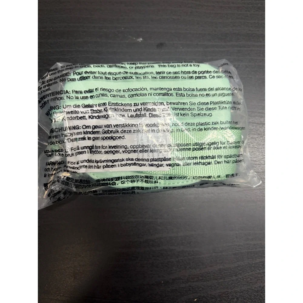 Lululemon Nano City Adventurer Backpack Keychain Mint Green Mini Pouch Bag NWT